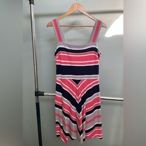 Vibrant Banana Republic Striped Dress